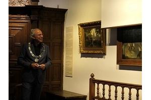 Burgemeester Molkenboer onthult het Beleg van Woerden